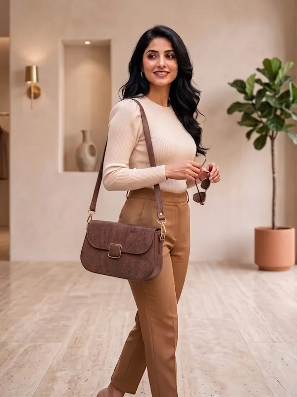 Valentina_Structured_Crossbody_Bag__Brown_Classic_Shoulder_Handbag