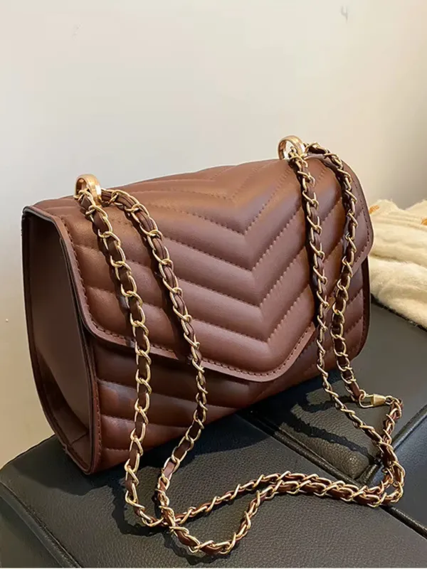 Brown_Quilted_Chevron_Shoulder_Sling_Bag