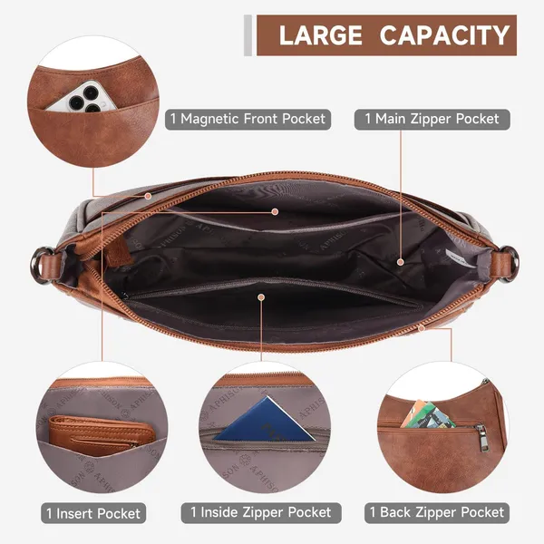 Brown_Sling_Bag_With_Adjustable_Jacquard_Belt_For_Women