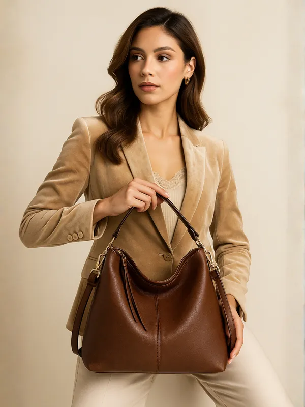 Coffee_Crossbody_Tote_Bag_For_Women_Or_Girl_In_Pu_Leather