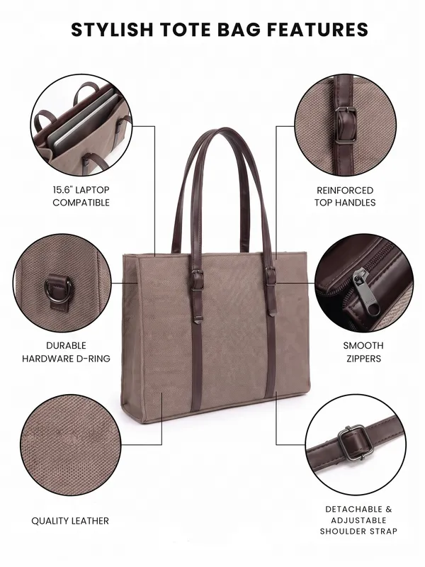 Coffee_Laptop_Tote_Bag_|_Women's_Work_Bag_&_Spacious_Travel_Tote
