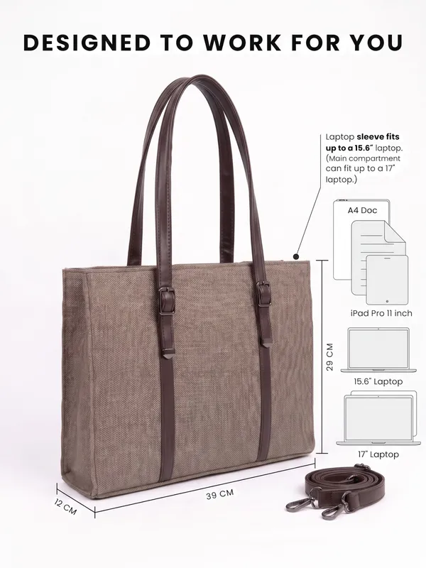 Coffee_Laptop_Tote_Bag_|_Women's_Work_Bag_&_Spacious_Travel_Tote