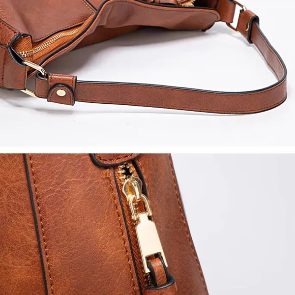 Crossbody_Tote_Bag_For_Women_Or_Girl_In_PU_Leather_(Brown_+_Black)
