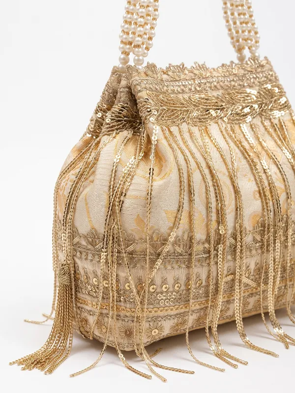 Elegant_Gold_Embroidered_Potli_Bag_with_Fringes