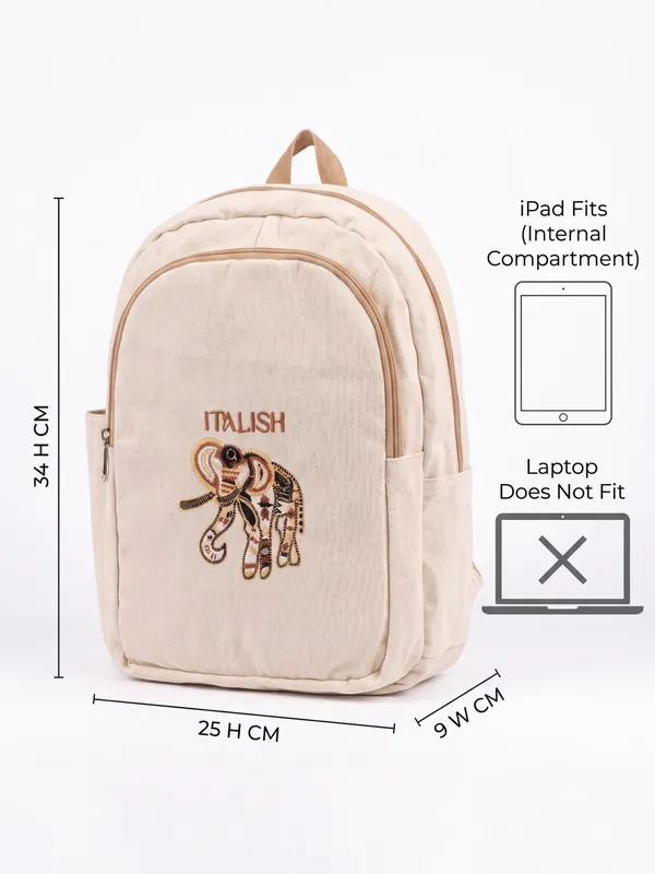 Ethnic_Elephant_Embroidered_Casual__College_Backpack_&_Travel_Daypack
