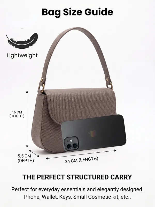 Grey_Classic_Flap_Structured_Shoulder_Crossbody_Bag
