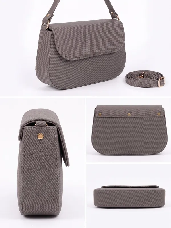 Grey_Classic_Flap_Structured_Shoulder_Crossbody_Bag