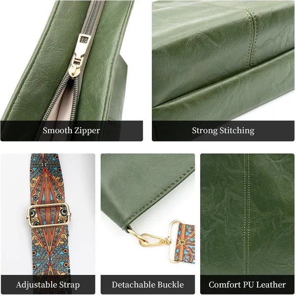 Green_Light_Weight_Pu_Leather_Sling_Bag_For_Women