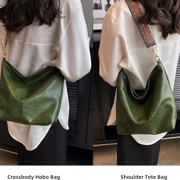 Light_Weight_Pu_Leather_Sling_Bag_For_Women_(Green_+_Beige)