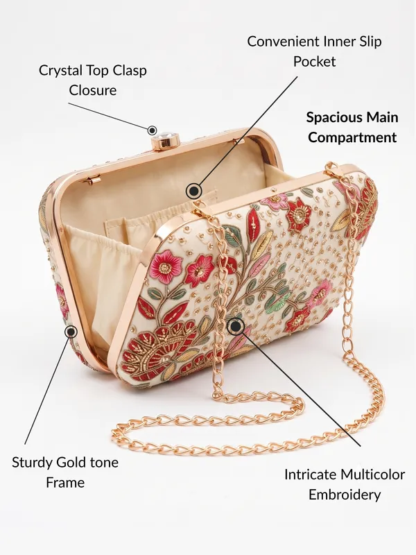 Multicolor_Floral_Embroidered_Box_Bridal_Clutch