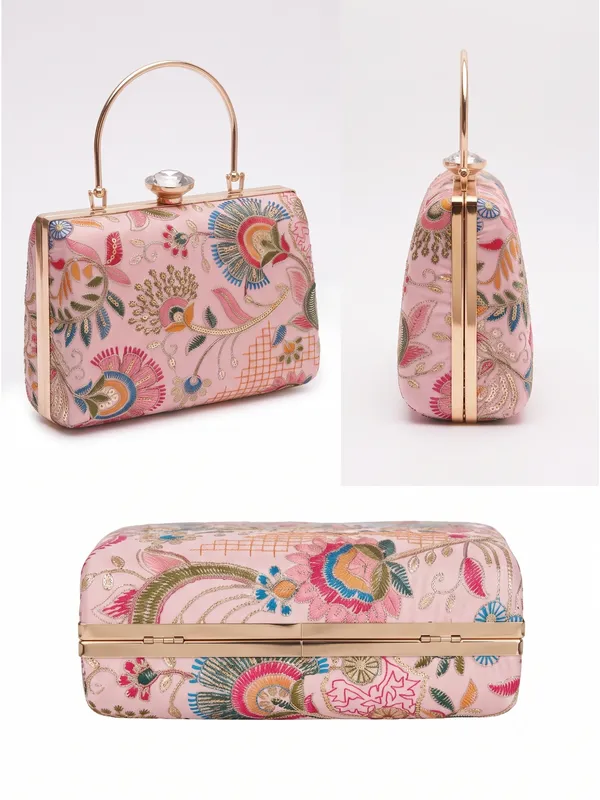 Pink_Embroidered_Box_Ethnic_Clutch_Bag