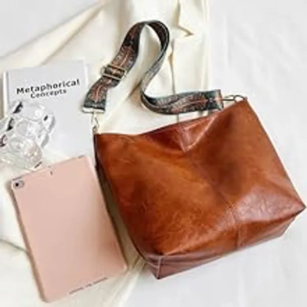 Brown_Light_Weight_Pu_Leather_Sling_Bag_For_Women