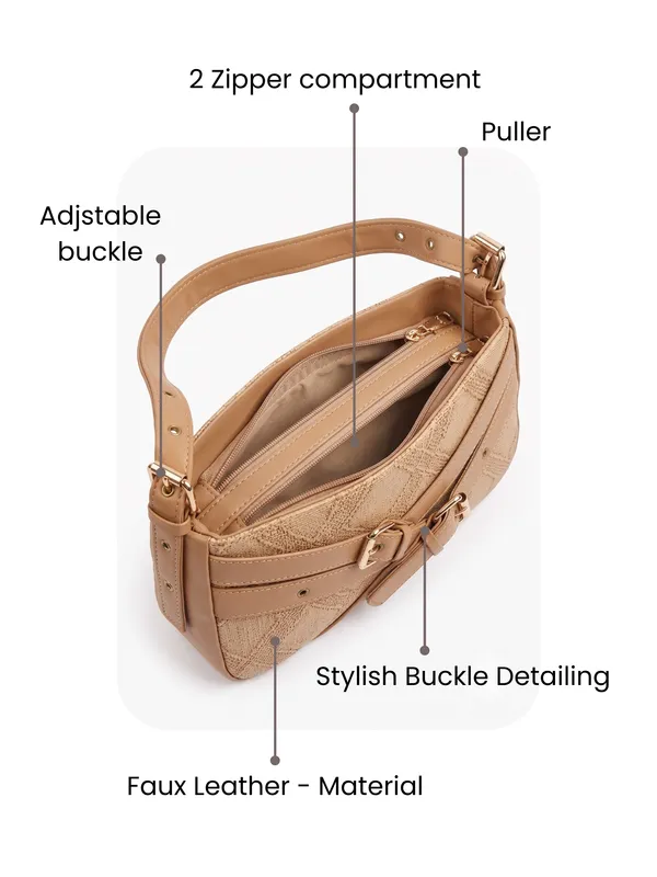 Aurelia_Buckle_Shoulder_Bag__Beige_Textured_Faux_Leather_Handbag