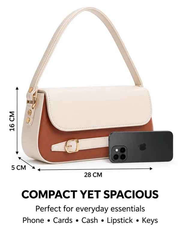 Two-Tone_Handbag_|_Well-Crafted_Women's_Shoulder_Bag