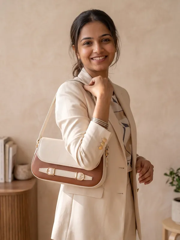 Two-Tone_Handbag_|_Well-Crafted_Women's_Shoulder_Bag