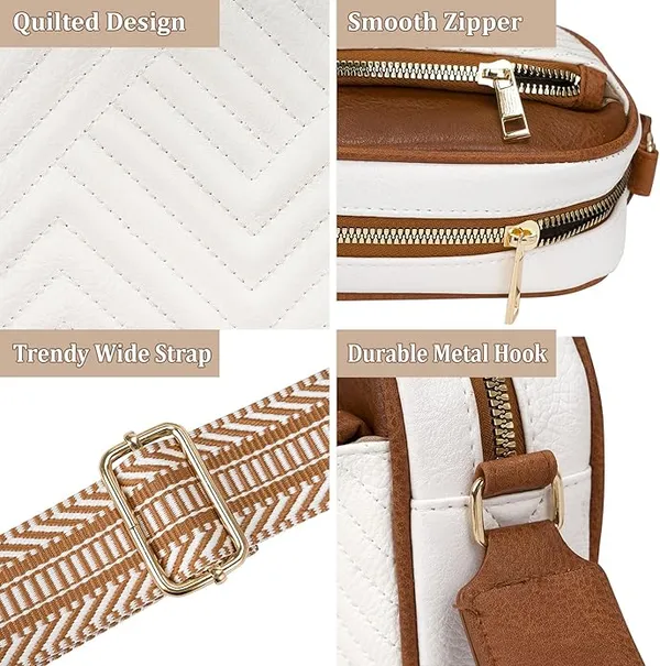 White_Crossbody_Bag_In_Pu_Leather_With_Cute_Adjustable_Strap