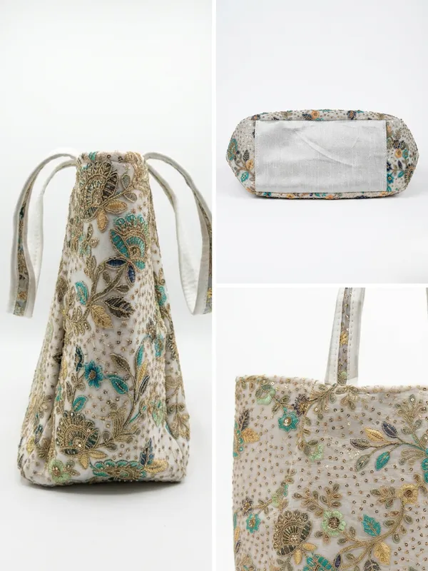 White_Embroidered_Fabric_Tote_Bag_Lightweight_Shoulder_Bag