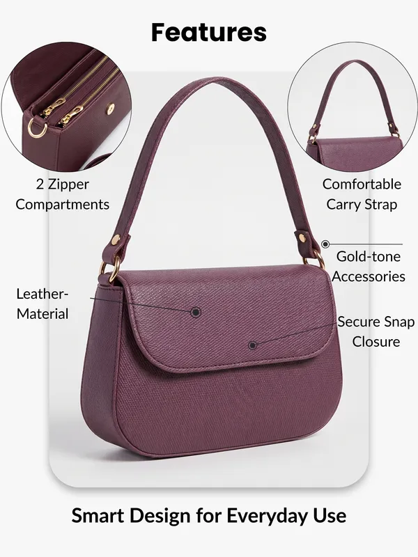 Wine_red_Classic_Flap_Structured_Shoulder_Crossbody_Bag