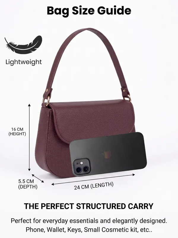 Wine_red_Classic_Flap_Structured_Shoulder_Crossbody_Bag
