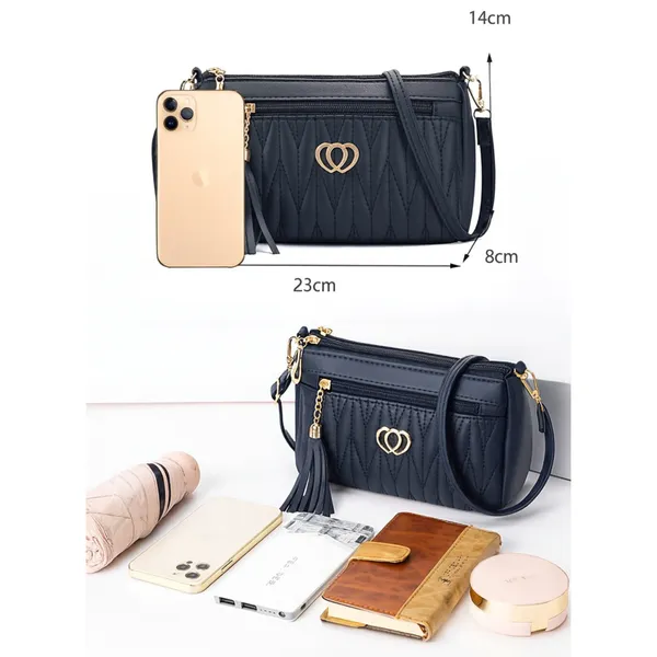 Women’s_Combo_Quilted_Sling_Bags_–_Stylish_Crossbody_Set_(Black_&_Blue)_