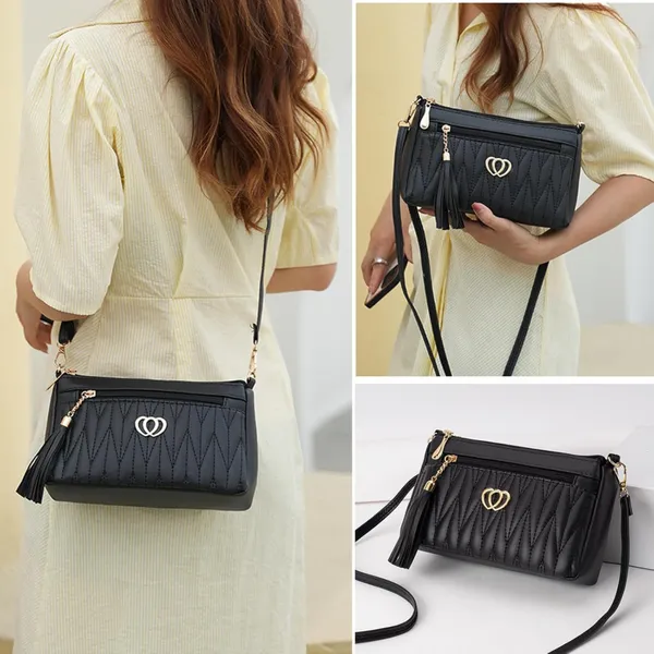 Women’s_Combo_Quilted_Sling_Bags_–_Stylish_Crossbody_Set_(Black_&_Blue)_
