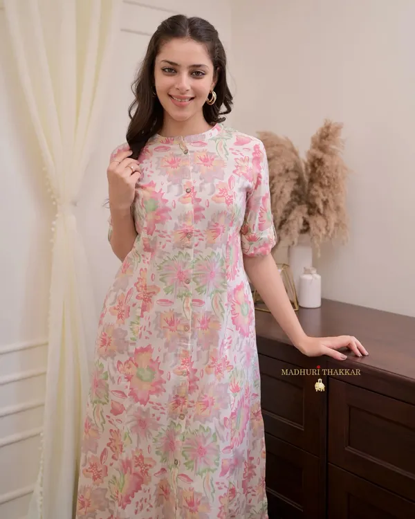Baby_Pink_Floral_Cotton_A_Line_Kurta_Set