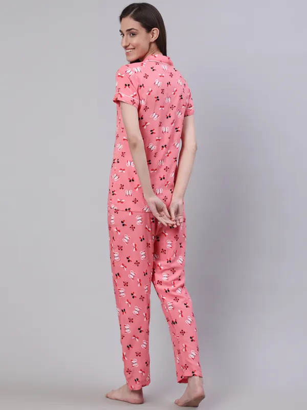 Pink_Rayon_Printed_Night_Suit_Set_For_Women