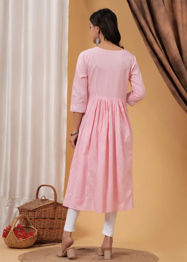 Pink_Viscose_Rayon_Embroidered_A-Line_Kurti_For_Women
