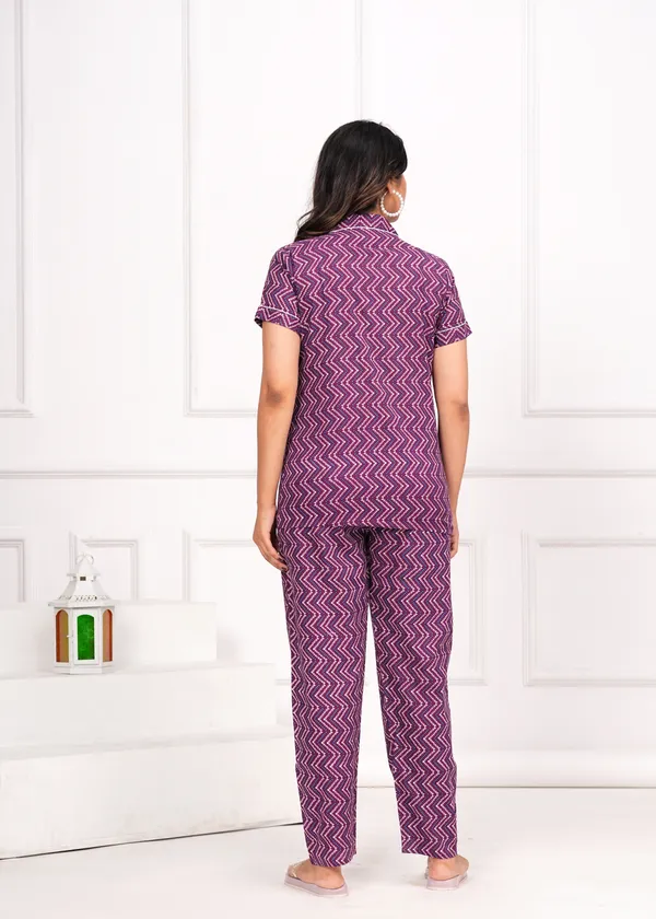 Purple_Cotton_Motifs_Night_Suit_Set_For_Women