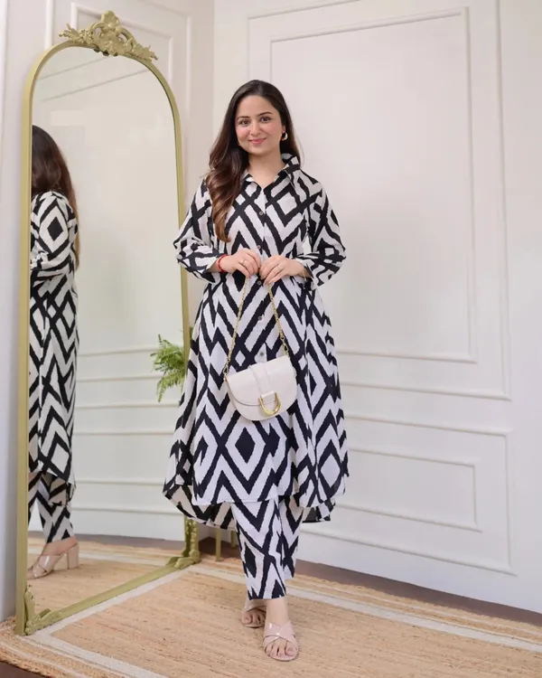 Black_Cotton_Printed_Co-Ord_Set_For_Women