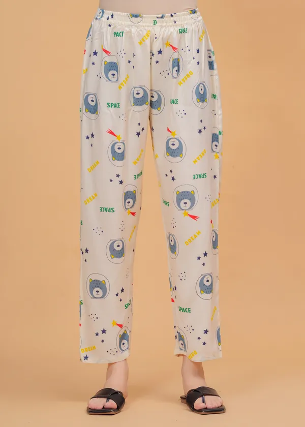 Cream_Rayon_Printed_Night_Suit_For_Women