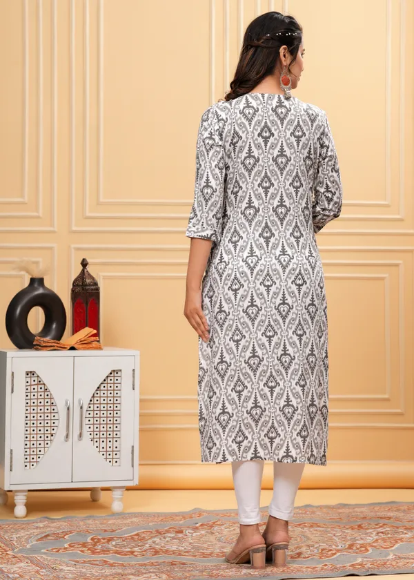 Grey_Rayon_Printed_Straight_Kurti_For_Women