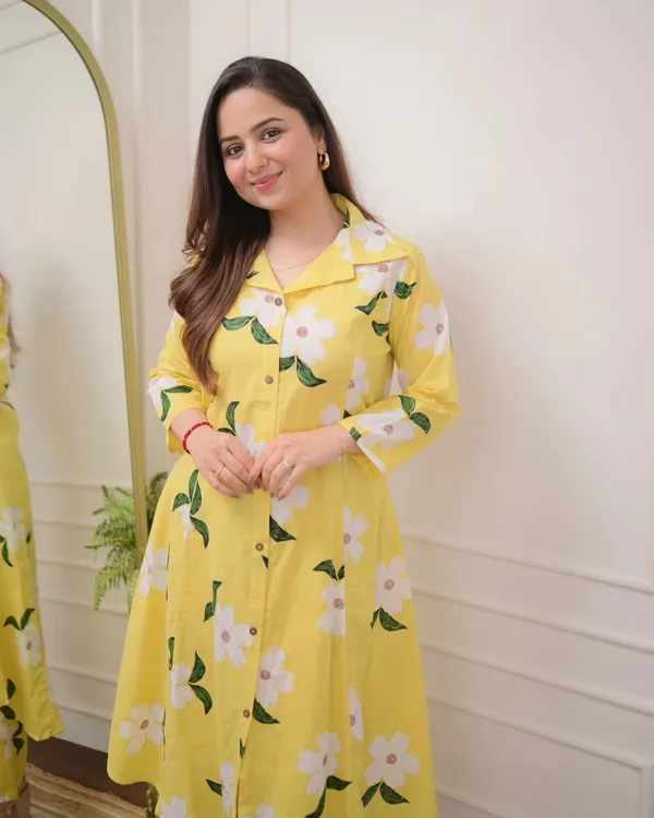 Yellow_Cotton_Printed_Co-Ord_Set_For_Women