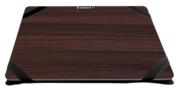 Walnut_Engineered_Wood_Lap_Board_For_Study|Home|Dining|Office|Laptop|Computer_Desk|Reading&Writing|Multi-Purpose_14x23_Inch