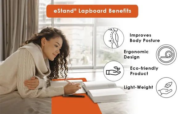 Mendarin_Lap_Board_For_Study_|_Home_|_Dining_|_Office_|_Laptop_|_Computer_Desk_|_Reading_&_Writing_|_Multi-Purpose_14x18_Inch