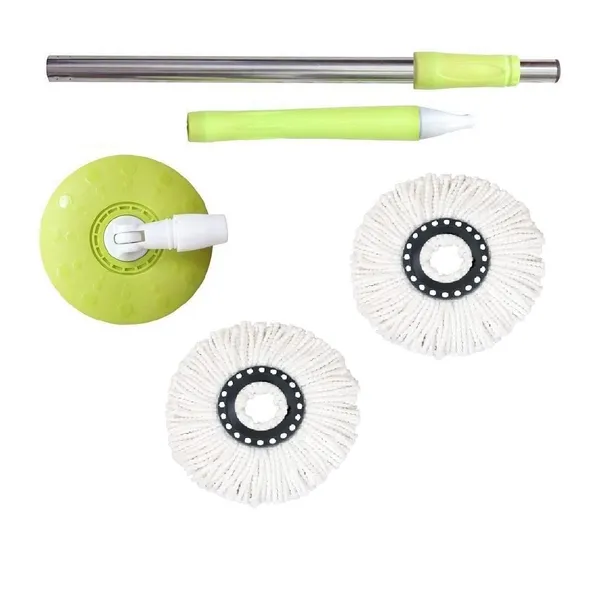 Green_Stainless_Steel_Mop_Stick_Rod_With_2_Microfiber_Refill