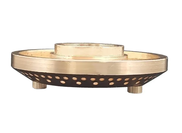 Delta_Gas_Stove_Part_78_Mm_Big_Brass_Burner_For_Glass_Top_Piece