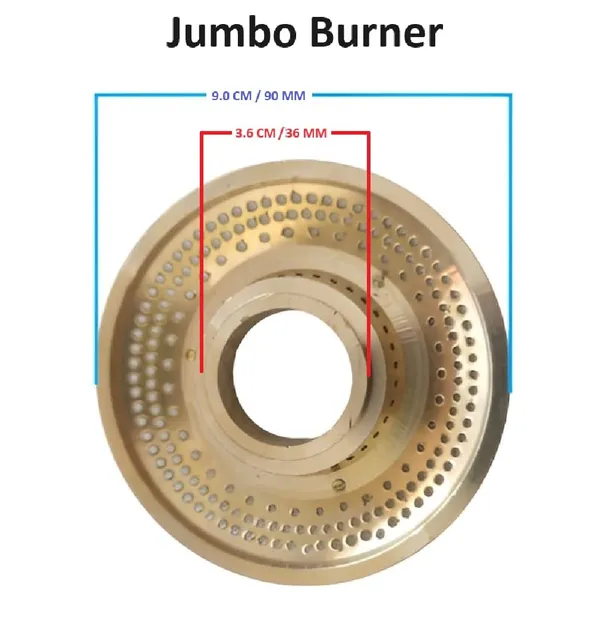 Delta_Gas_Stove_92_Mm_Jumbo_Brass_Burner_For_Glass_Top_Pack_Of_1_Piece