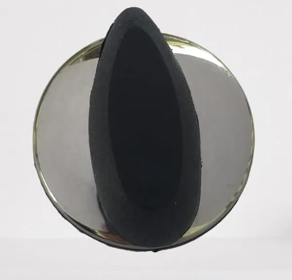 Set_Of_4_Gas_Stove_Rubber_Legs_And_Unbreakble_Ss_Pvc_Push_Type_8_Mm_Spindle_Knob_For_All_Types