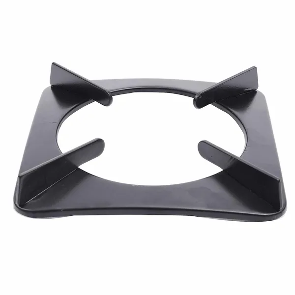 Pack_Of_2_Gas_Stove_Part_Regular_Black_Powder_Coated_Square_Pan_Support_Width_19_Cm