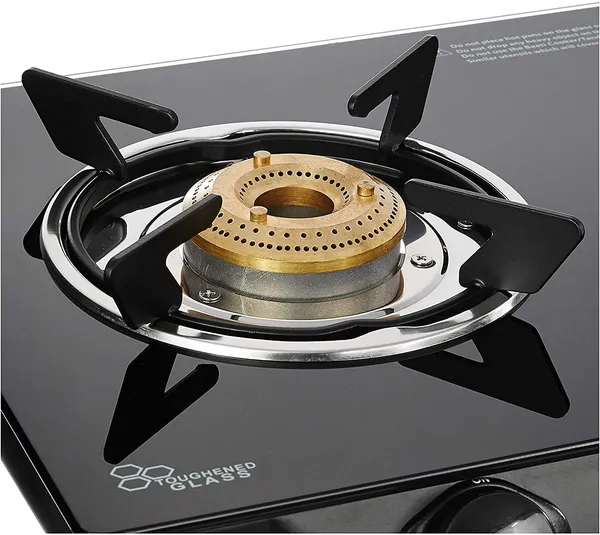 Delta_Gas_Stove_Part_Black_Powder_Coated_Round_Pan_Support_With_Pin_Size_150_Mm_For_Glass_Cook_Top_Pack_Of_1
