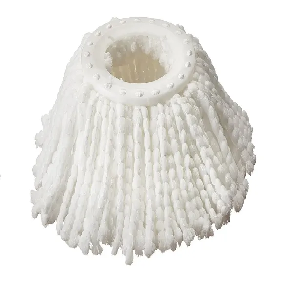 Pack_Of_4_White_Heavy_Super_Clean_Microfiber_Refill_Head_For_Spin_Mop_Weight
