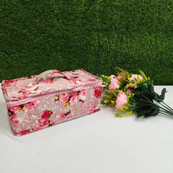 Pink_Earring_Organiser_With_12_Detachable_Pouch