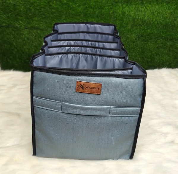Grey_Clothes_Storage_Organizer_For_Wardrobe_(27.9D_x_50.8W_x_24.1H_Cm)