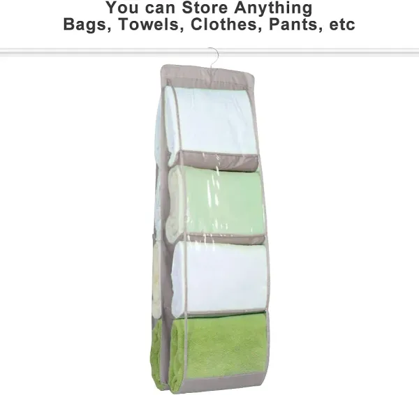 Multicolour_Dust_Proof_Foldable_Purse_Storage_Organizer_With_Large_Vinyl_Pockets_(29D_x_33.5W_x_90H_Cm)