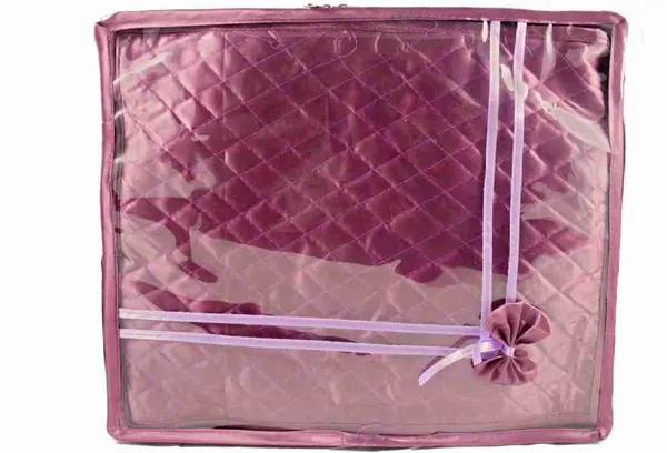 Pack_Of_4_Purple_Single_Saree_Cover_With_Zip_Lock
