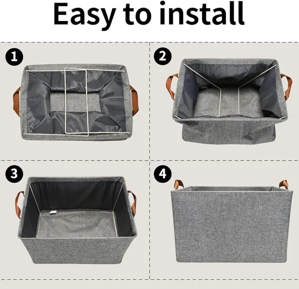 Multicolor_Foldable_Storage_Baskets_Cubes_Organizer_With_Handles