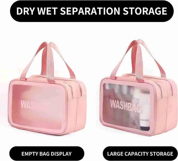 Multicolor_Double_Layer_Waterproof_Woman_Travelling_Pu_Leather_Makeup_Storage_Box_(30_x_20_x_14_Cm)