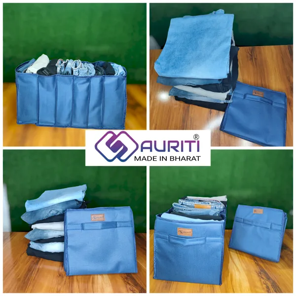 Navy_Clothes_Storage_Organizer_For_Wardrobe_(27.9D_x_50.8W_x_24.1H_Cm)