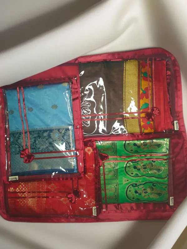 Pack_Of_4_Maroon_Single_Saree_Cover_With_Zip_Lock_(40_x_34_x_5_Cm)